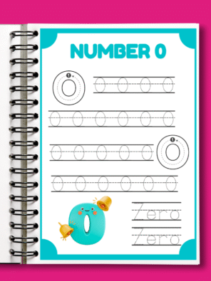 Numbers 0–10 Tracing & Writing Worksheets for Kids