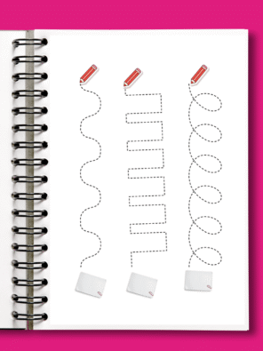 Tracing Practice - 60 Worksheets Pages